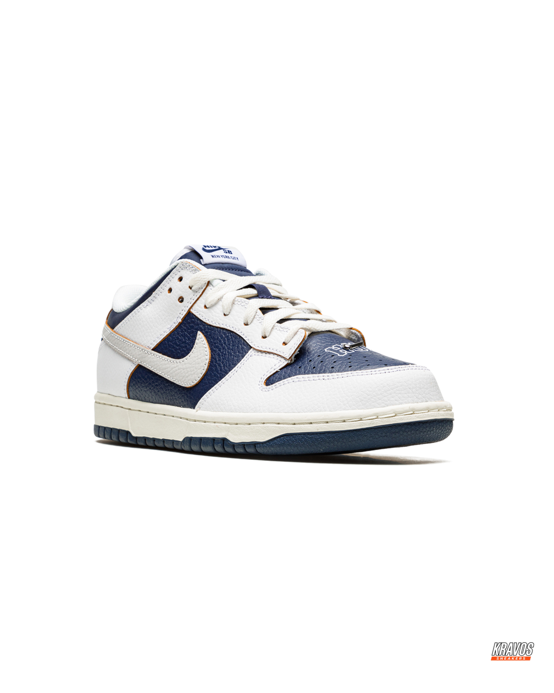 NK Leather Perforated-Toe Skate Trainer