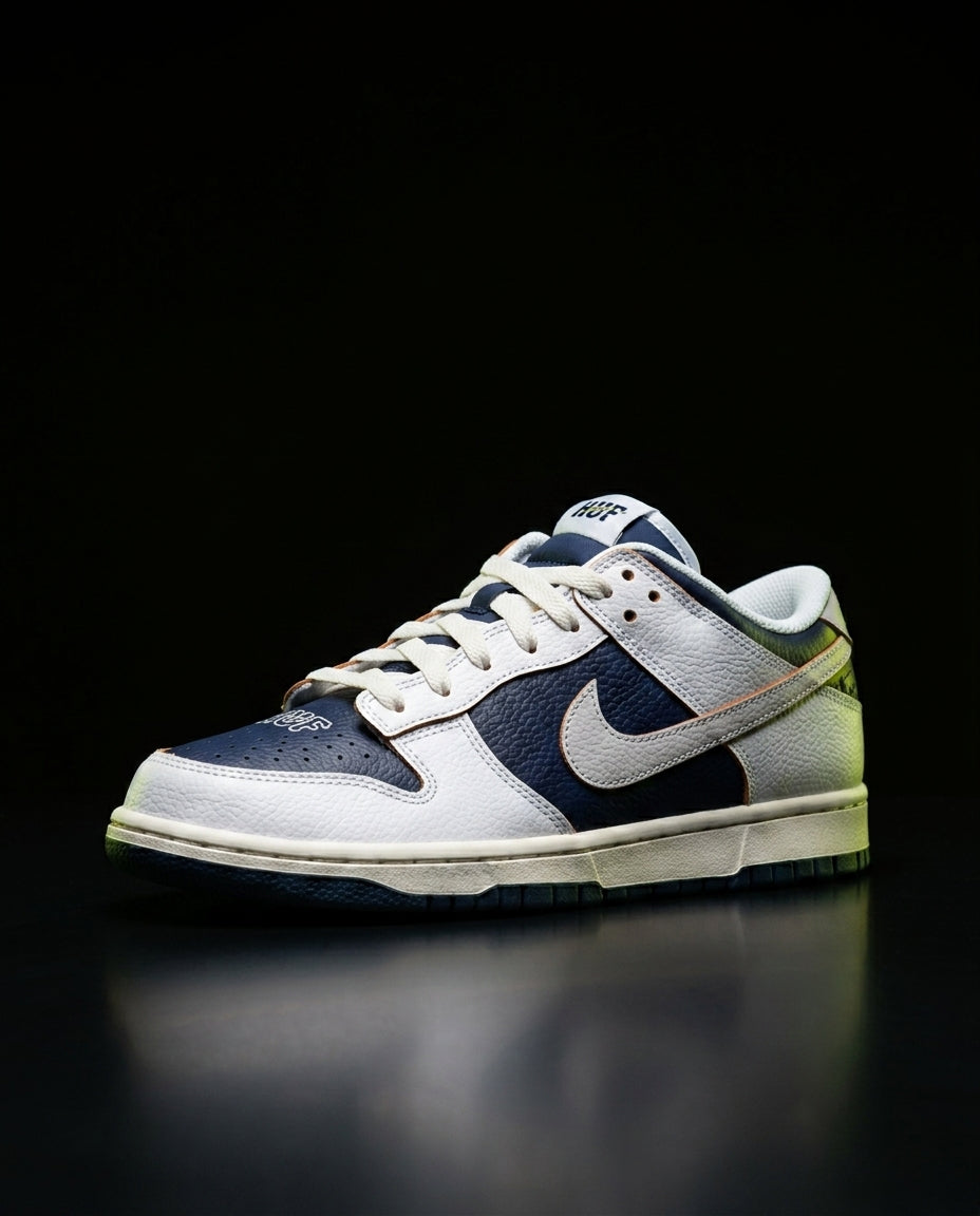 NK Leather Perforated-Toe Skate Trainer