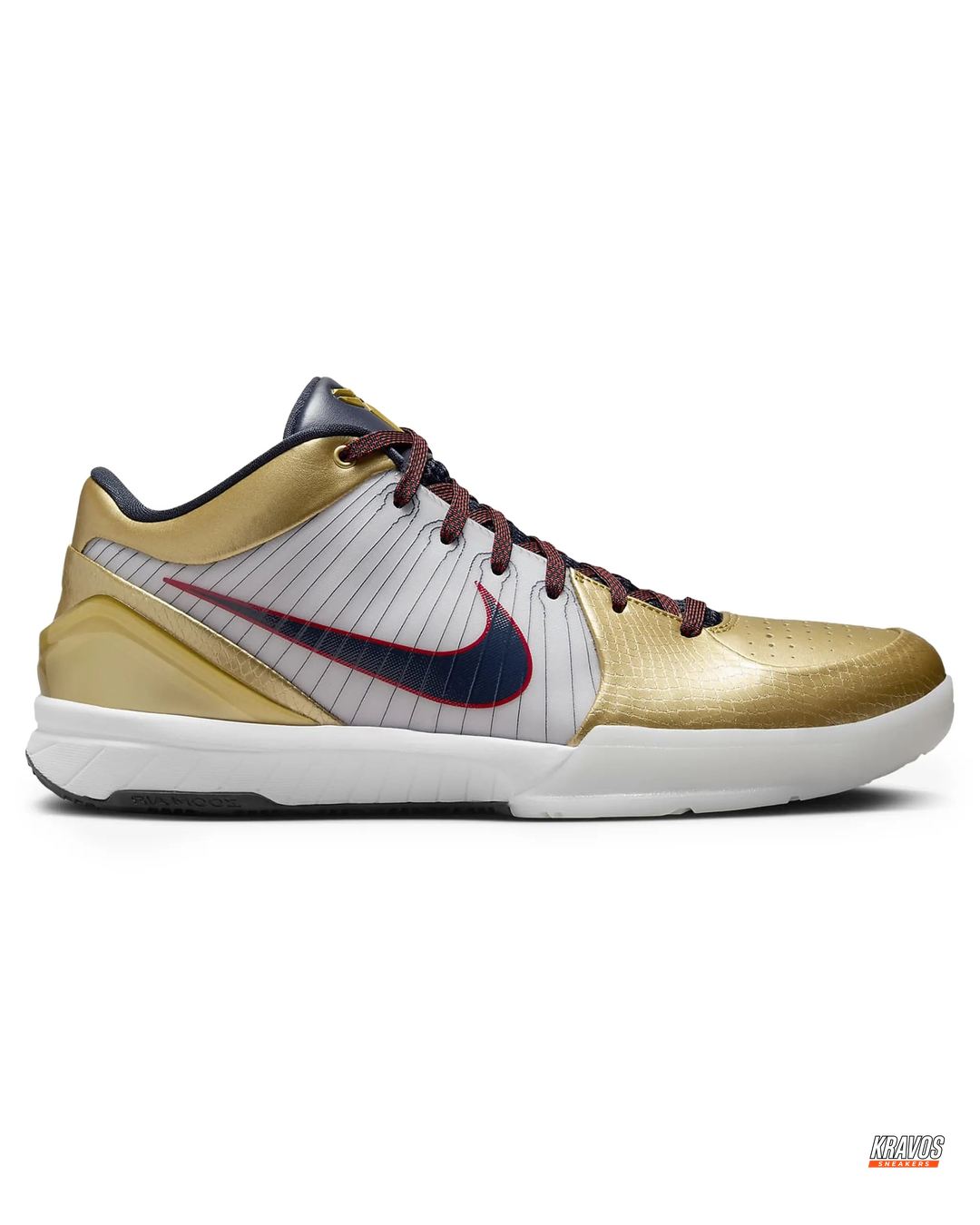 NK Leather Pinstriped Low Basketball Trainer