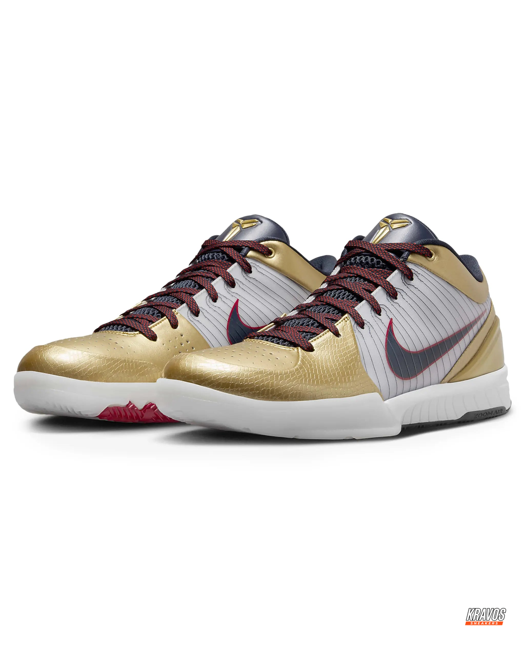 NK Leather Pinstriped Low Basketball Trainer