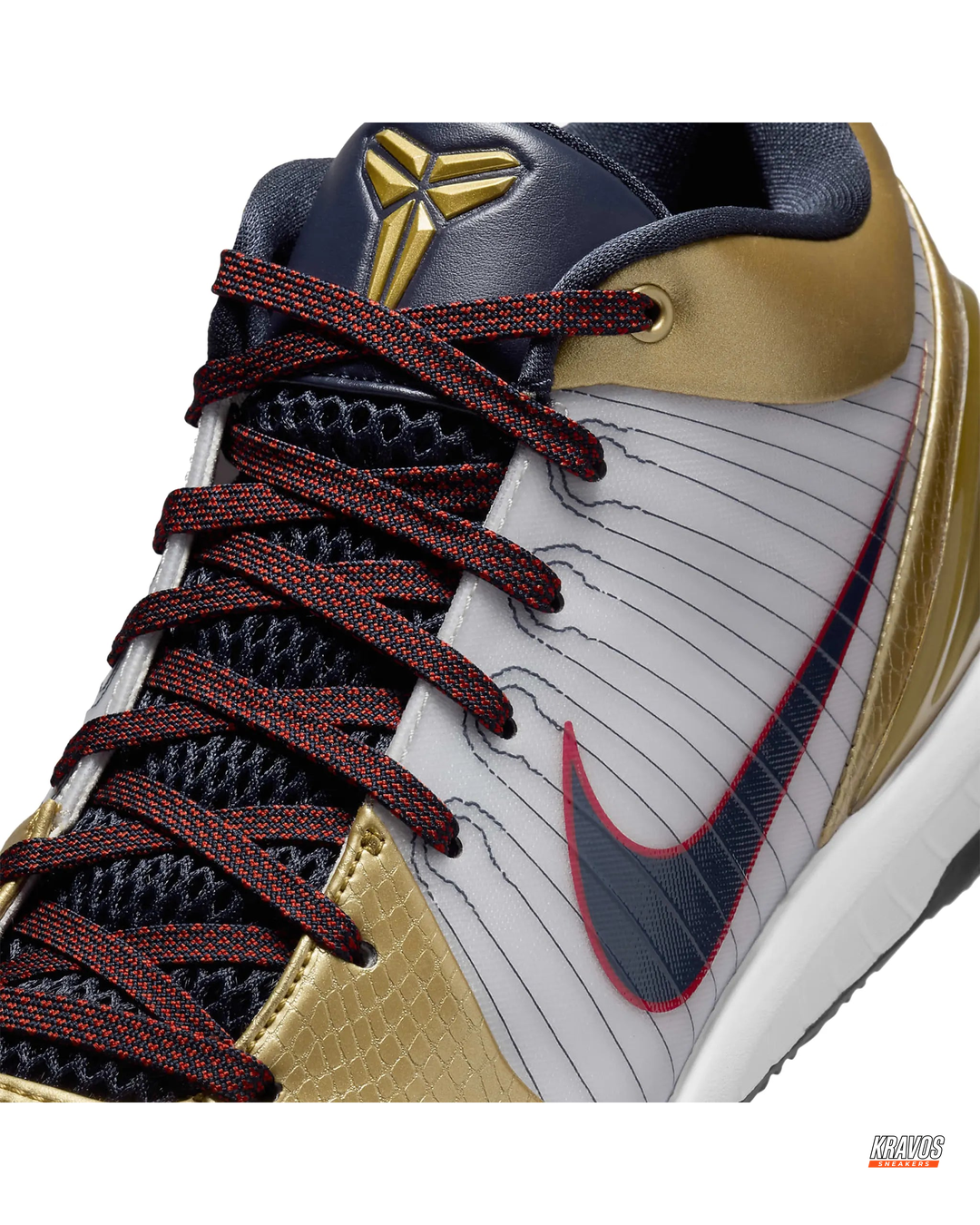 NK Leather Pinstriped Low Basketball Trainer