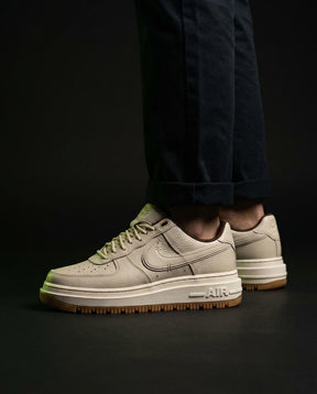 NK Leather Platform Gum-Sole Trainer