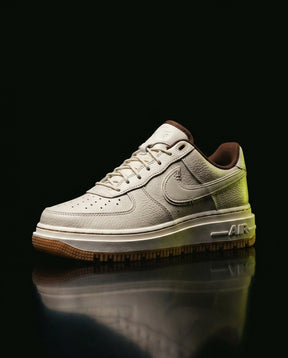 NK Leather Platform Gum-Sole Trainer