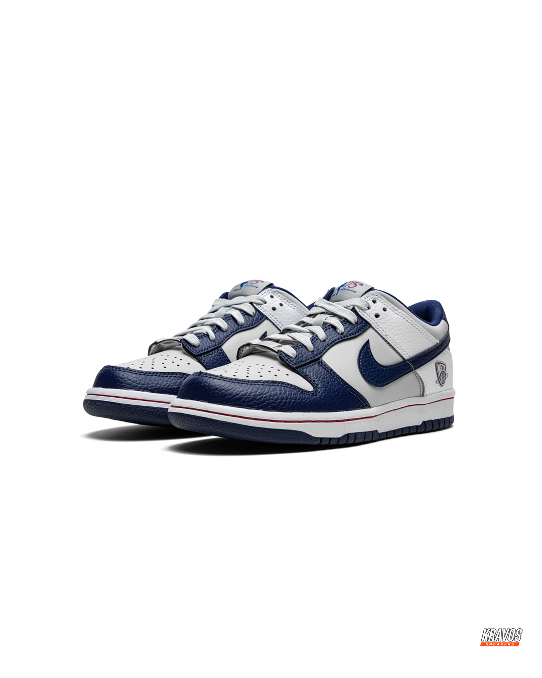 NK Leather Ribbed-Sole Basketball Trainer