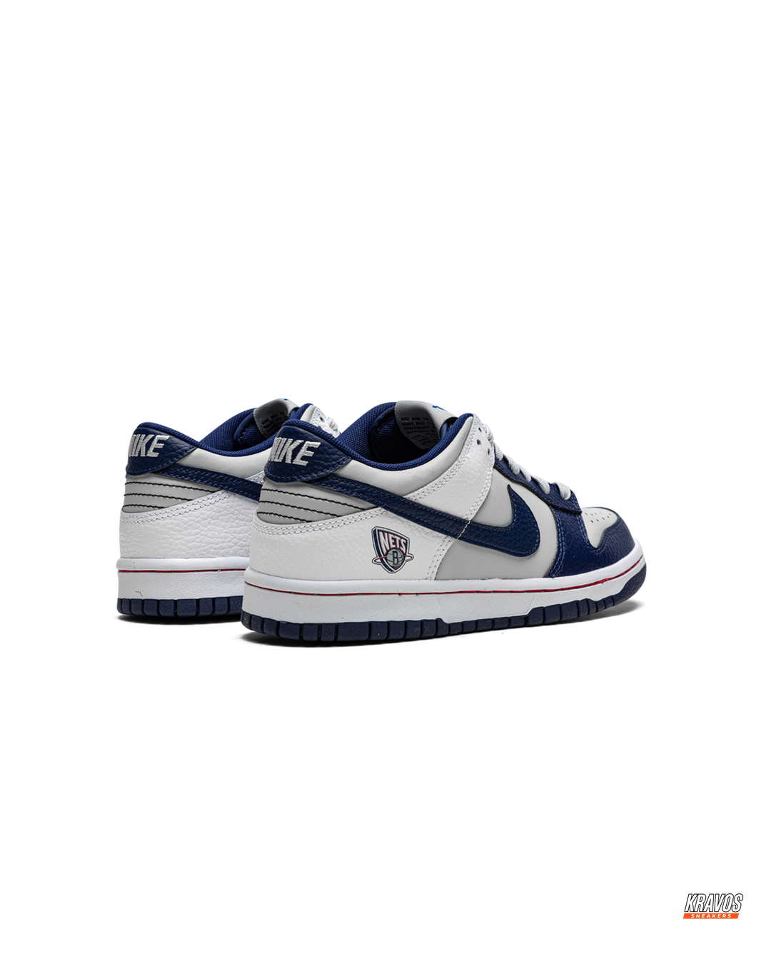 NK Leather Ribbed-Sole Basketball Trainer