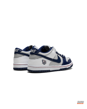 NK Leather Ribbed-Sole Basketball Trainer