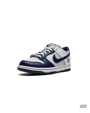 NK Leather Ribbed-Sole Basketball Trainer