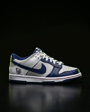 NK Leather Ribbed-Sole Basketball Trainer