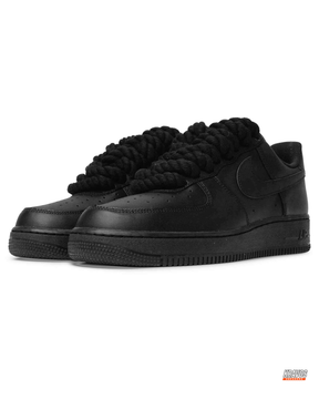 NK Leather Rope-Lace Court Trainer