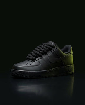 NK Leather Rope-Lace Court Trainer