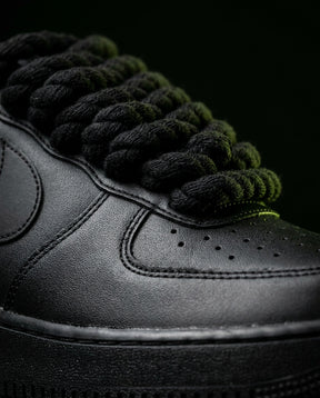 NK Leather Rope-Lace Court Trainer