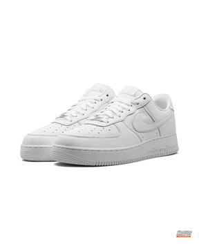 NK Leather Script-Heel Court Trainer