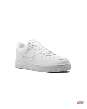 NK Leather Script-Heel Court Trainer