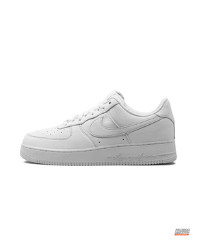 NK Leather Script-Heel Court Trainer