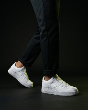 NK Leather Script-Heel Court Trainer