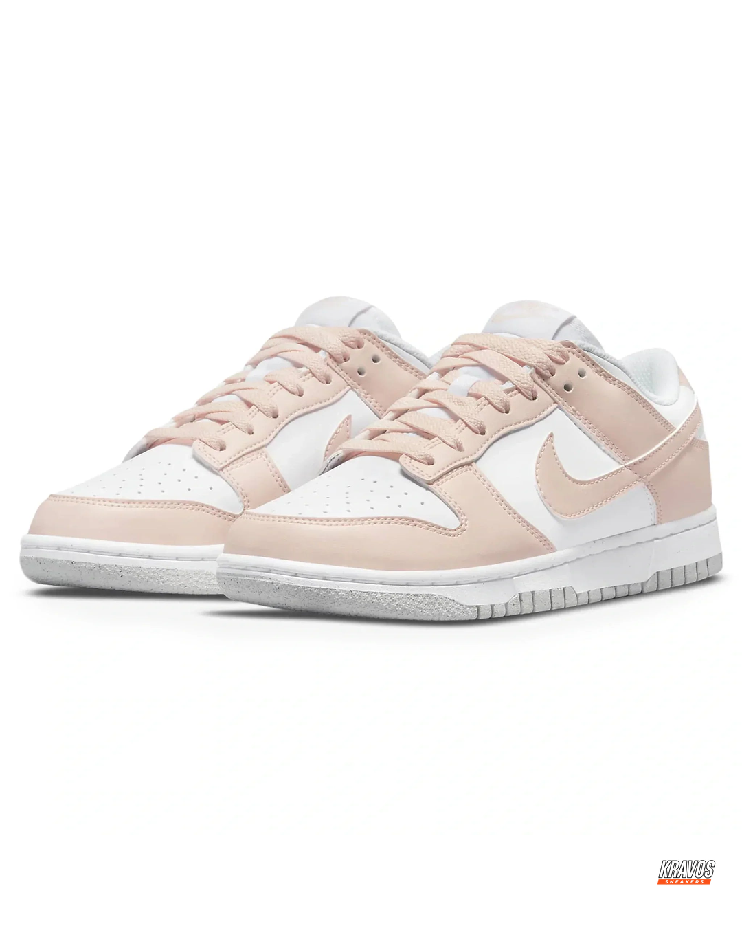 NK Leather Speckled-Sole Court Trainer