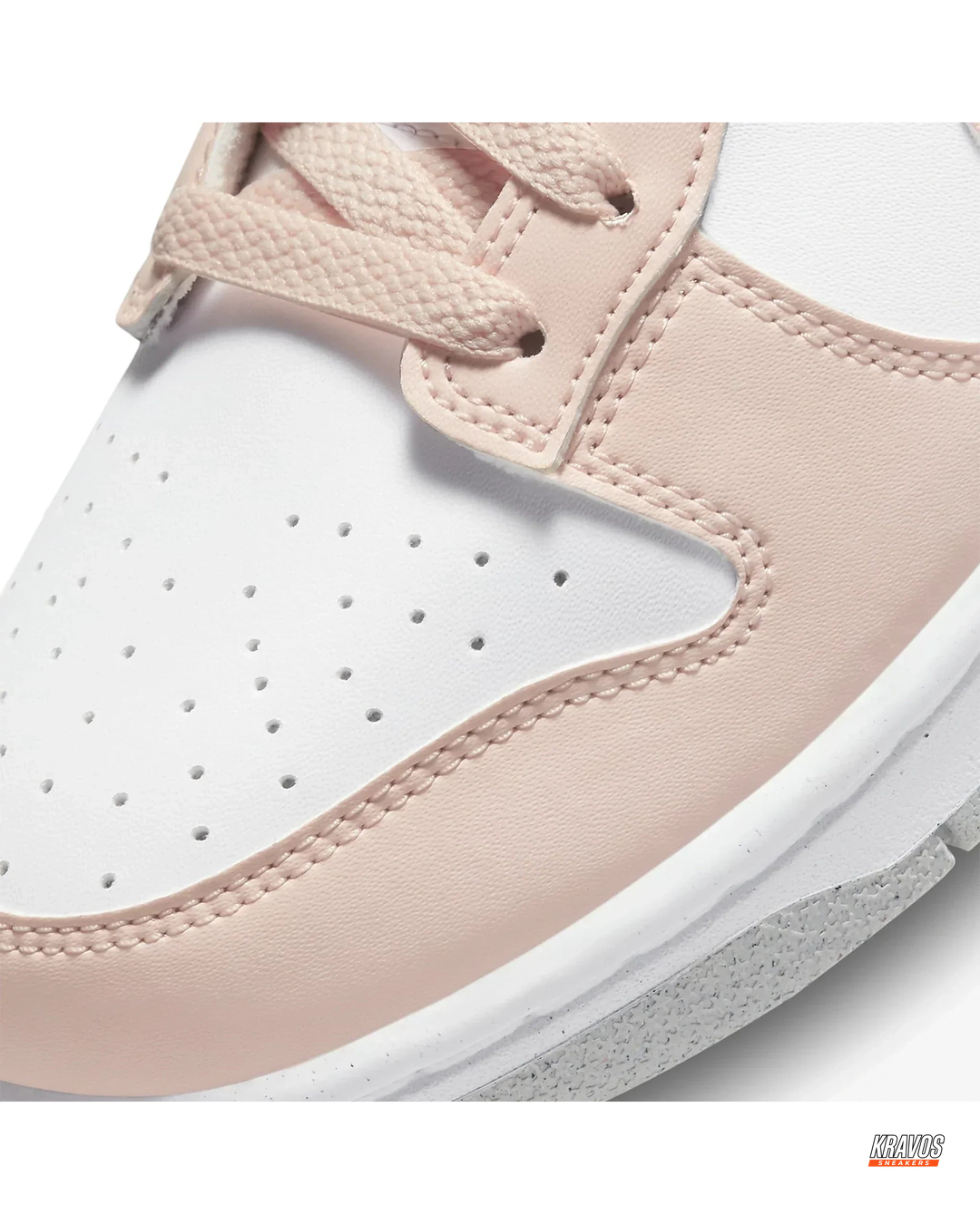 NK Leather Speckled-Sole Court Trainer
