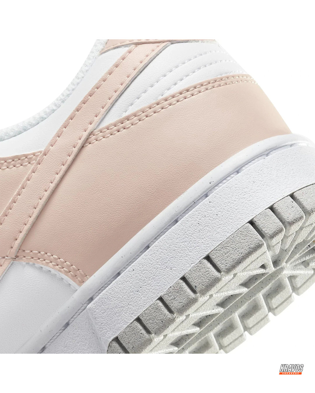 NK Leather Speckled-Sole Court Trainer