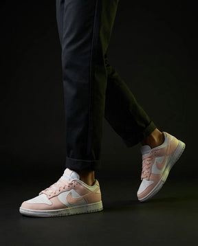 NK Leather Speckled-Sole Court Trainer