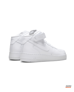 NK Leather Strap Mid Trainer
