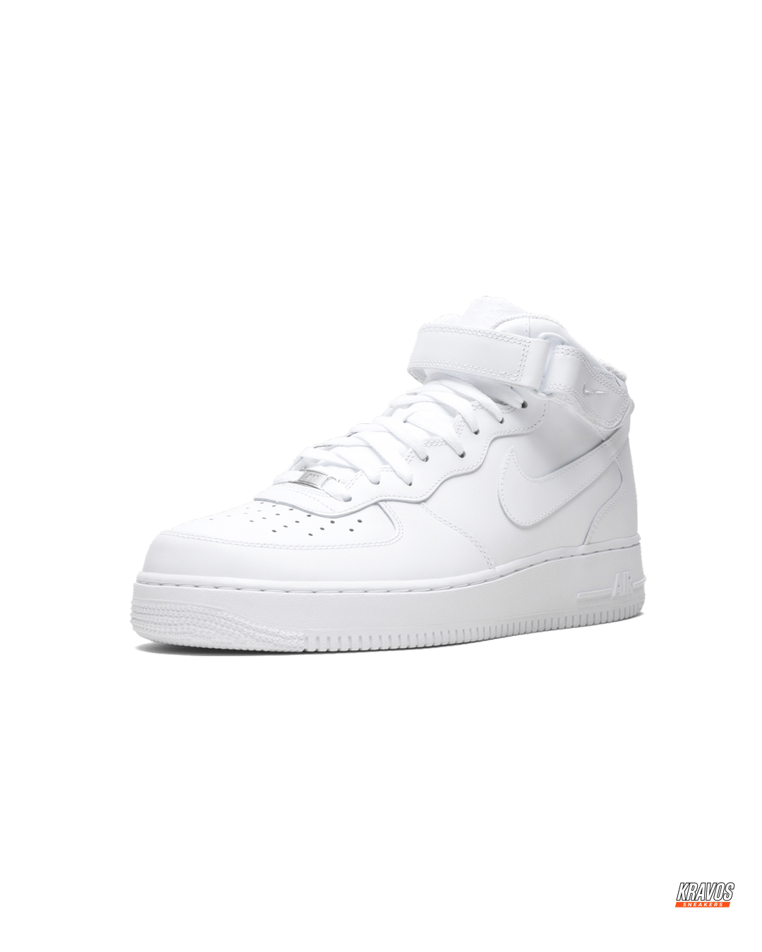 NK Leather Strap Mid Trainer