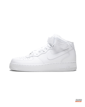 NK Leather Strap Mid Trainer
