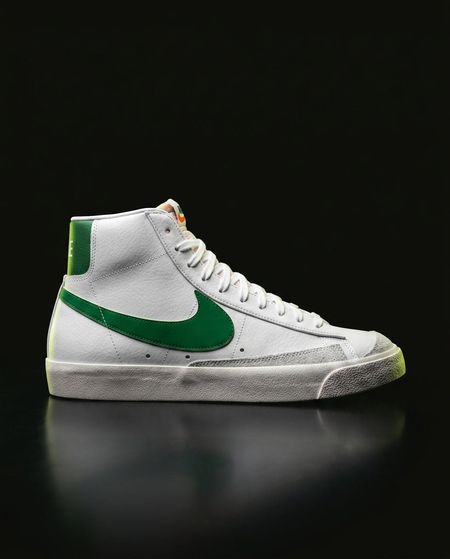 NK Leather Suede-Panel Mid Trainer