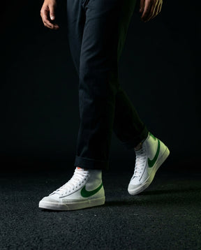 NK Leather Suede-Panel Mid Trainer