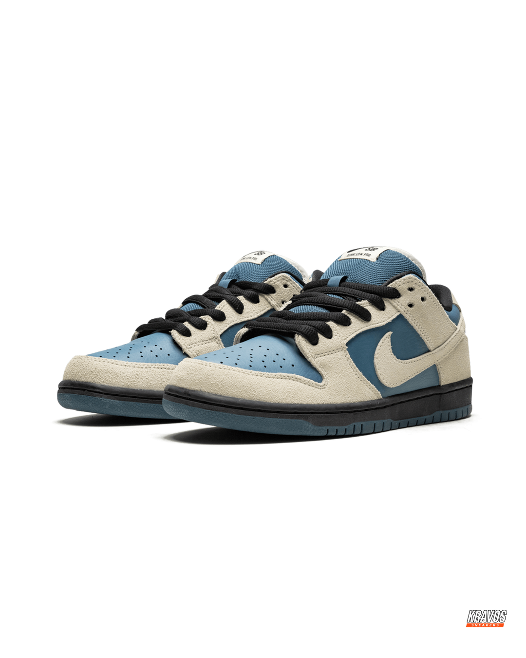 NK Leather Suede Panelled Skate Low