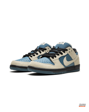 NK Leather Suede Panelled Skate Low