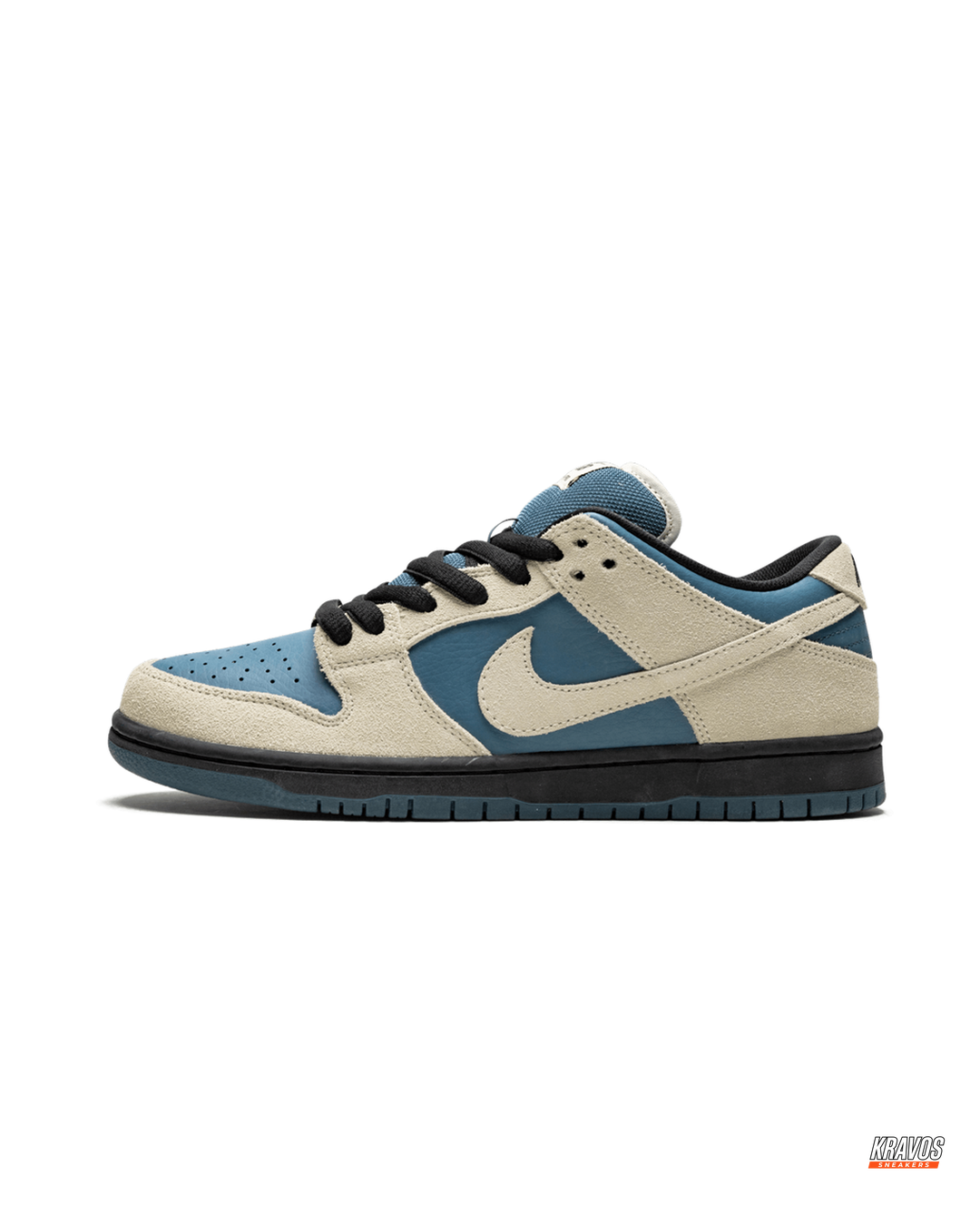 NK Leather Suede Panelled Skate Low
