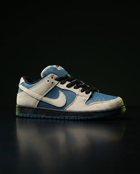 NK Leather Suede Panelled Skate Low