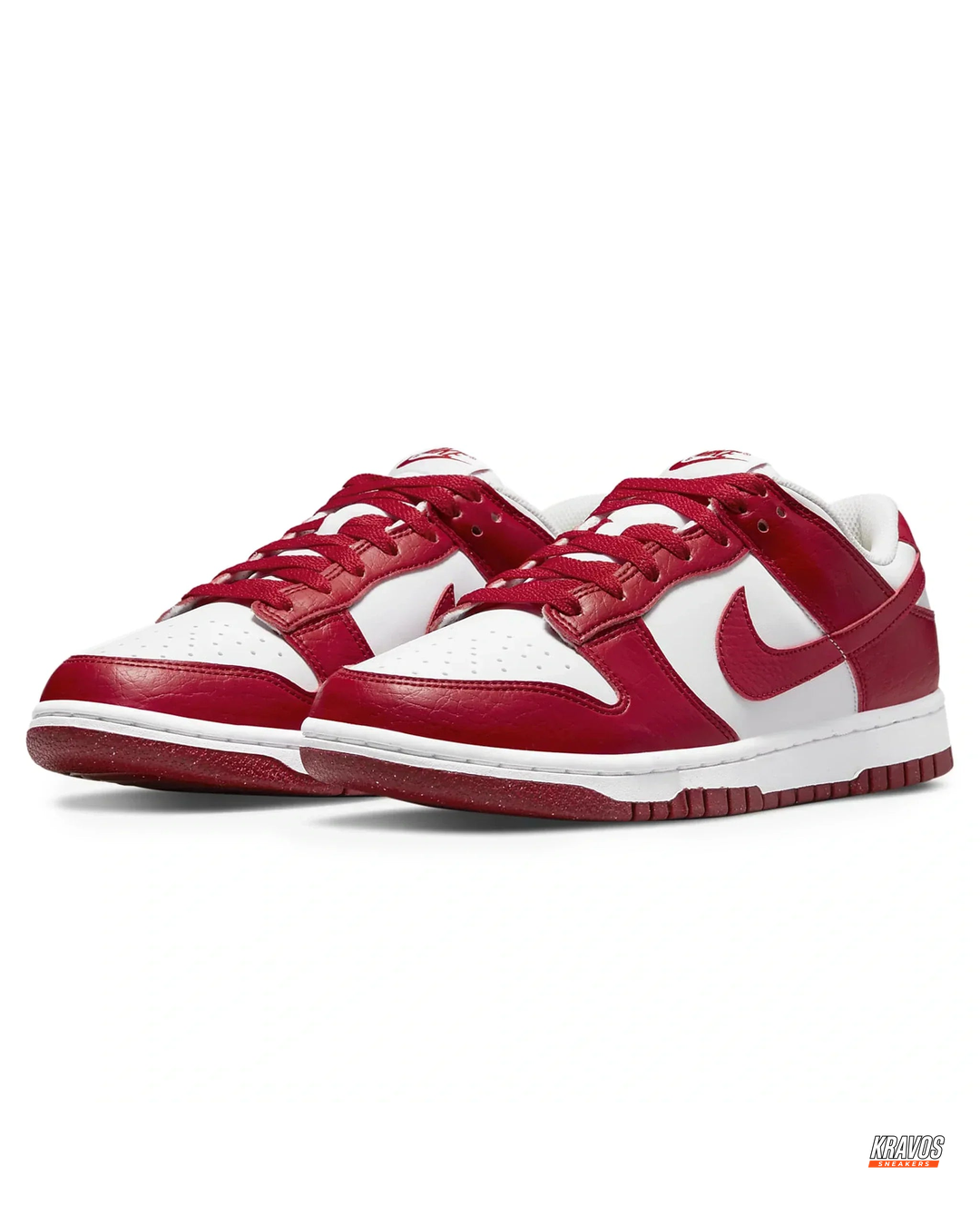 NK Leather Swoosh Overlay Trainer