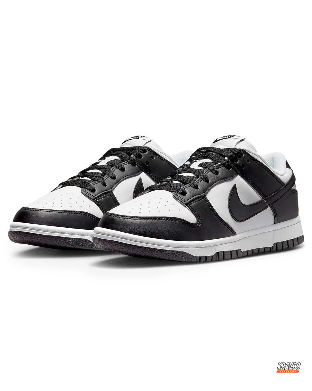 NK Leather Swoosh Overlay Trainer