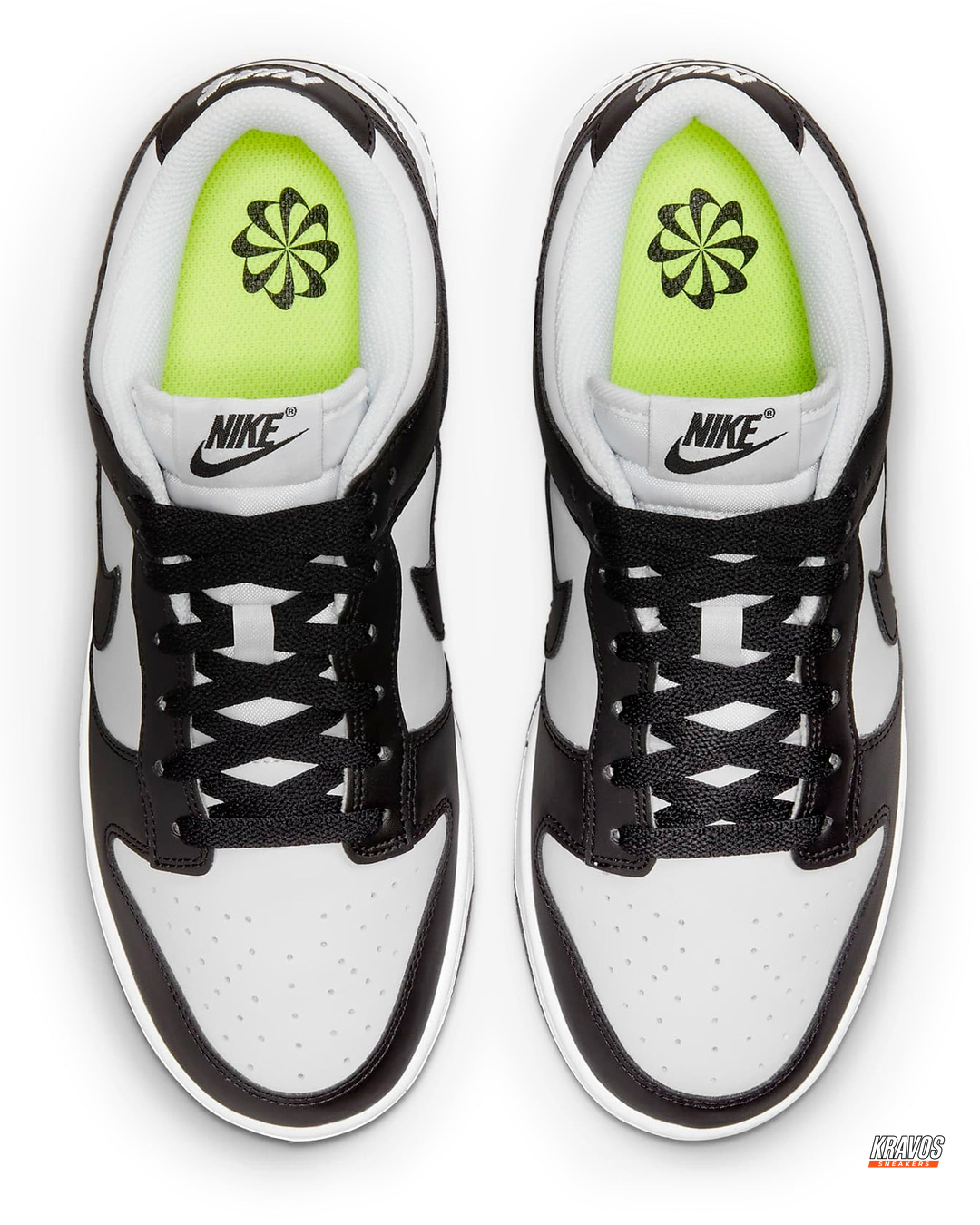 NK Leather Swoosh Overlay Trainer
