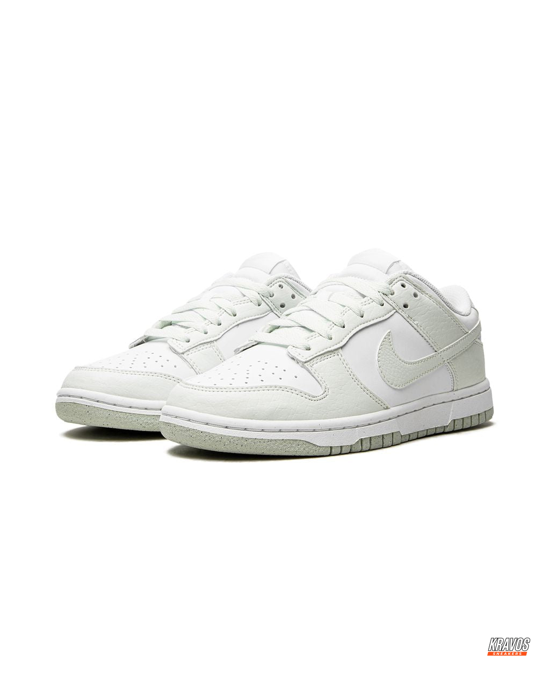 NK Leather Swoosh Overlay Trainer