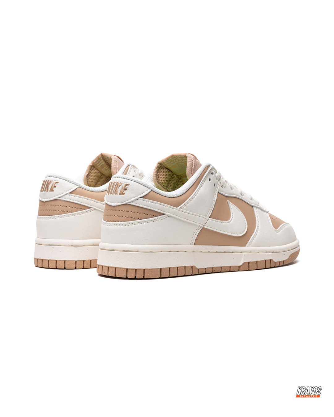 NK Leather Swoosh Overlay Trainer