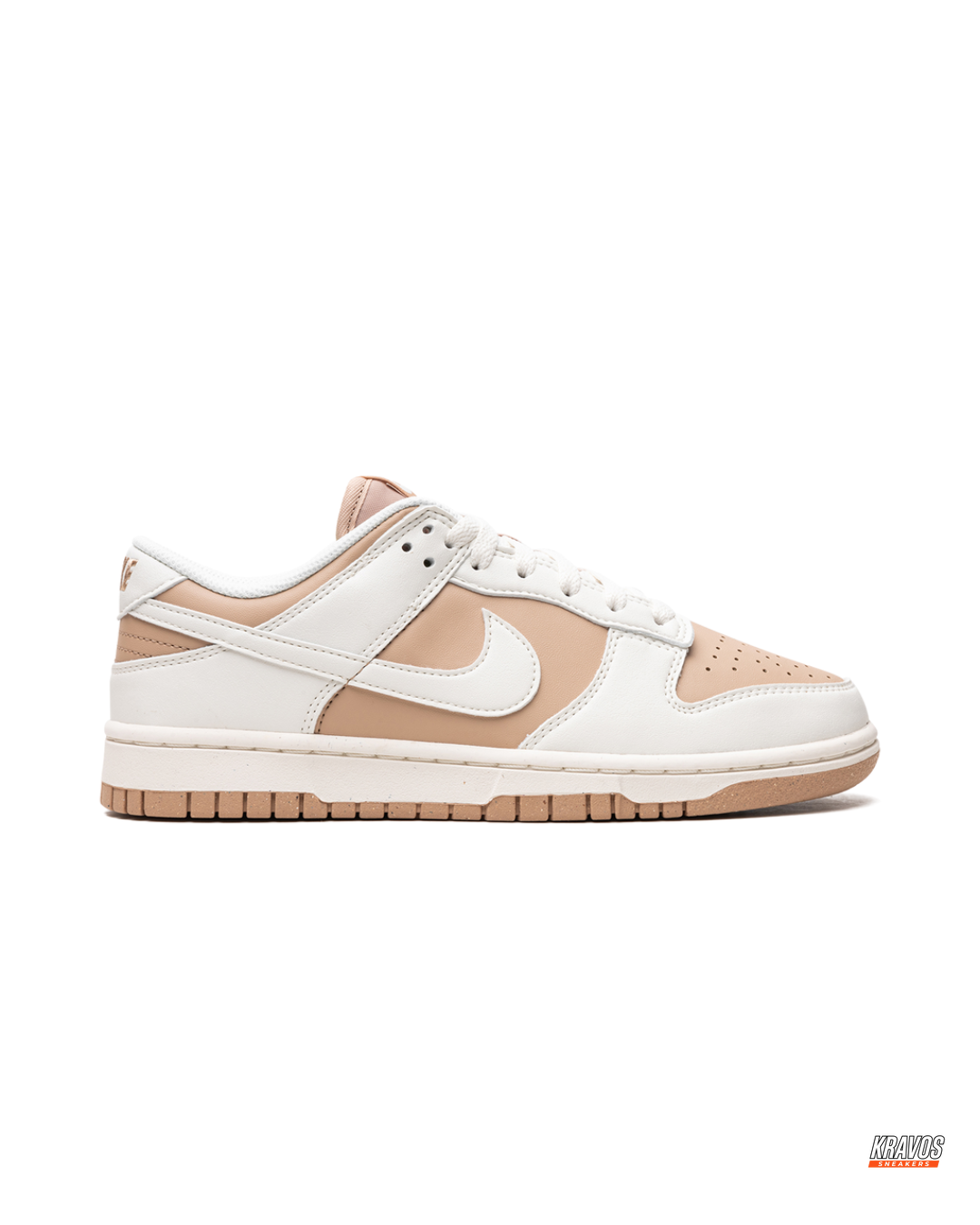 NK Leather Swoosh Overlay Trainer