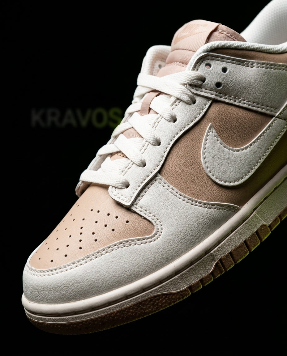 NK Leather Swoosh Overlay Trainer
