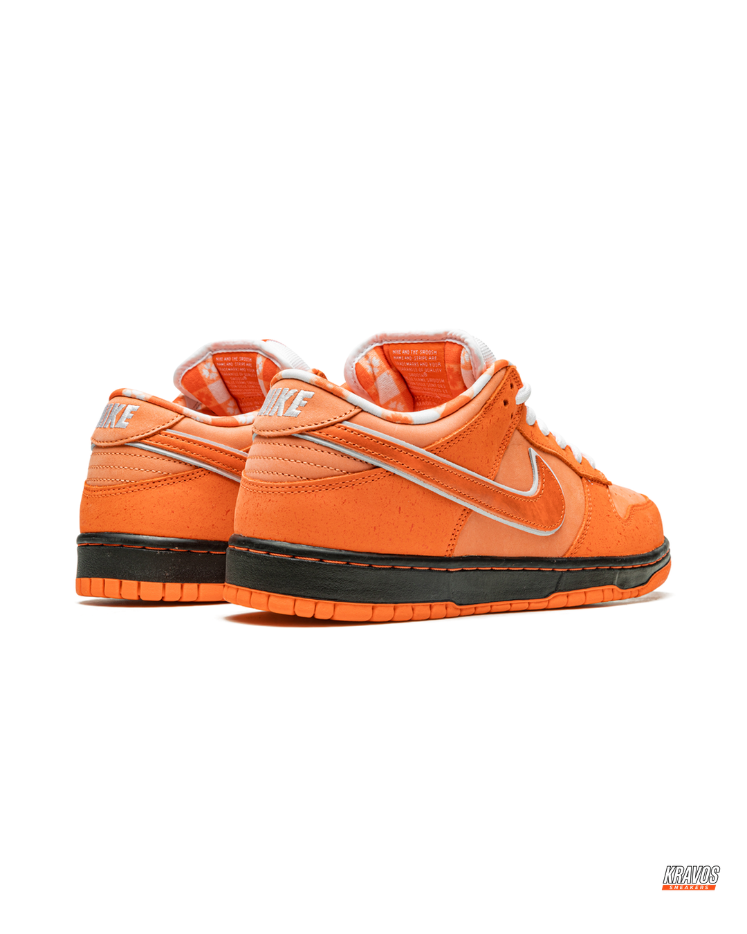 NK Leather Textured Panel Skate Low