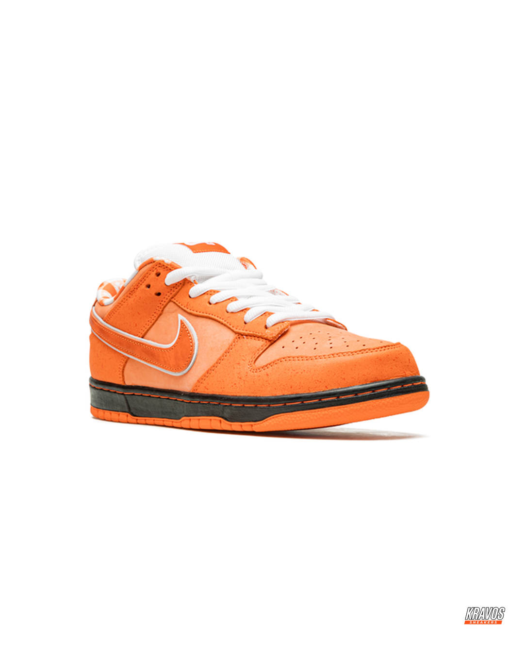 NK Leather Textured Panel Skate Low