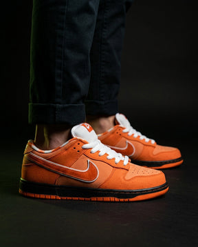 NK Leather Textured Panel Skate Low