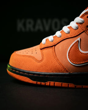 NK Leather Textured Panel Skate Low