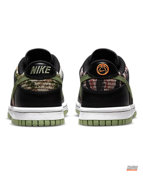 NK Leather Tiger-Camo Court Trainer