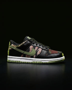 NK Leather Tiger-Camo Court Trainer