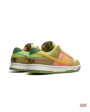 NK Leather Two-Tone Panelled Trainer