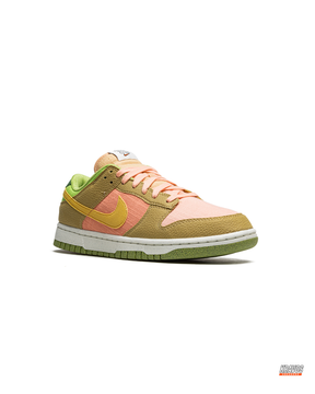 NK Leather Two-Tone Panelled Trainer