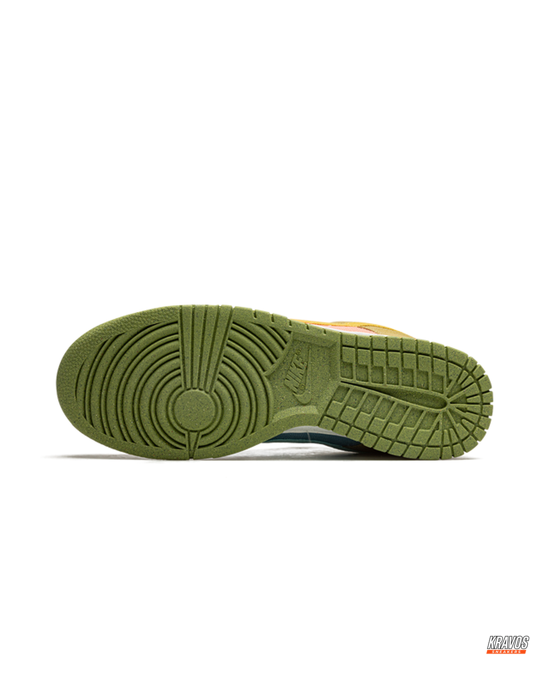 NK Leather Two-Tone Panelled Trainer