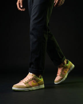 NK Leather Two-Tone Panelled Trainer