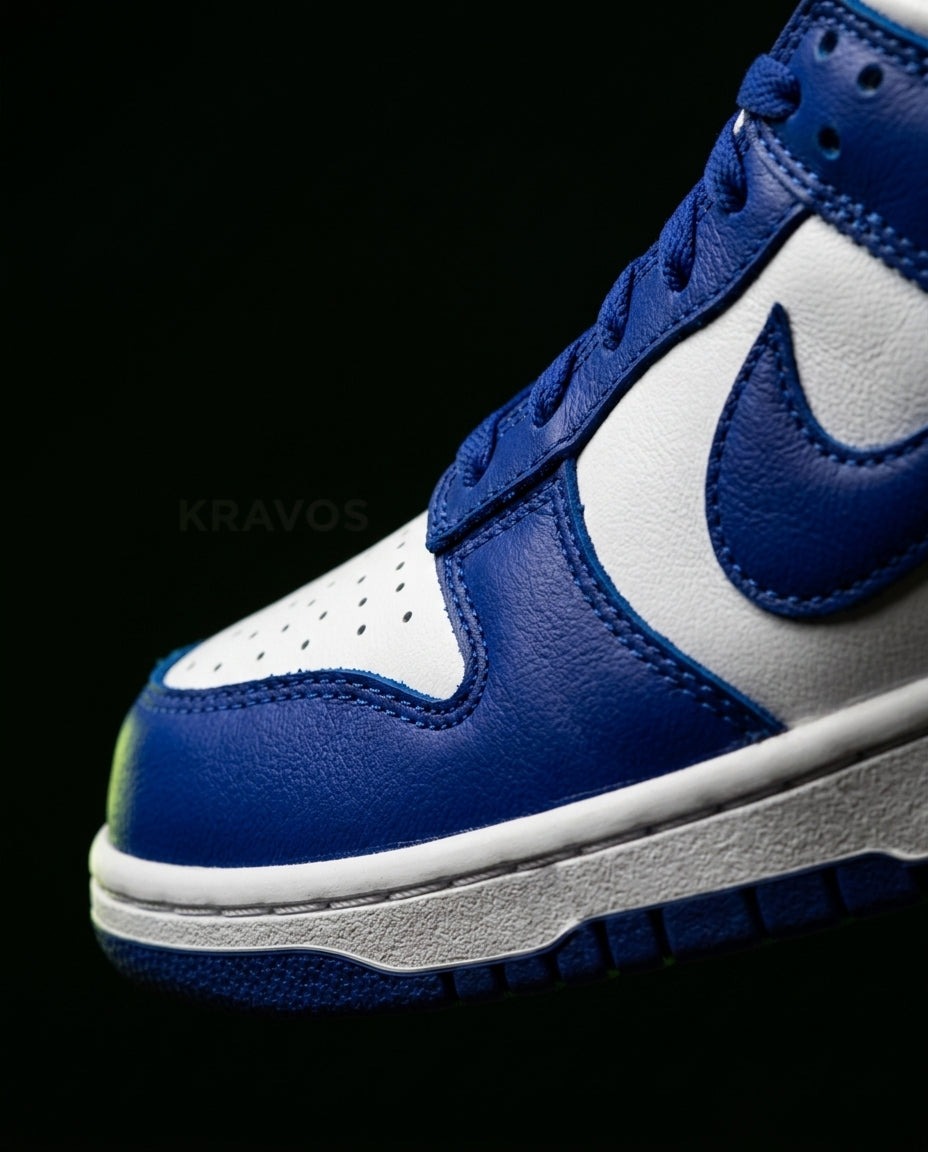 NK Leather Two-Tone Retro Trainer